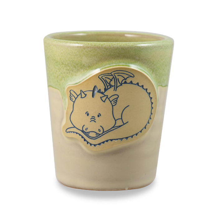 BABY DRAGON – PETITE TUMBLER - BUTTER W/ MOSS WHITE