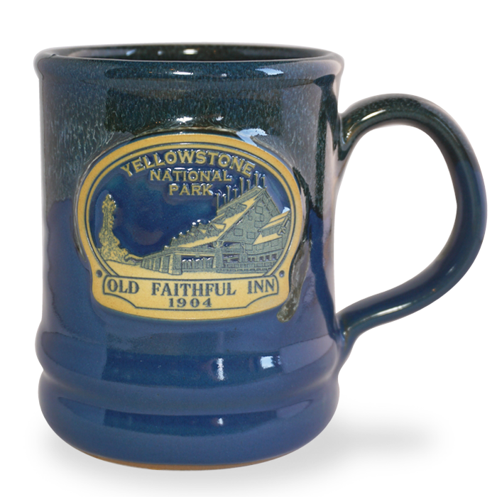 National Park Coffee Mugs, Vintage Latte Mugs