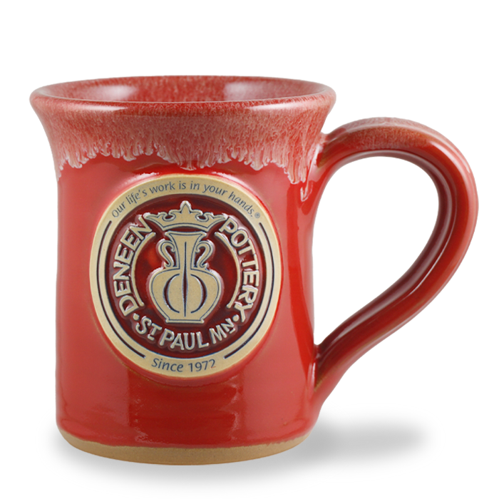 DENEEN RETRO - FLARE - RED W/ SAND WHITE