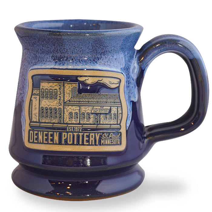 Indiana Jones Crusader's Cup Handthrown Coffee Mug | Ceramic Mugs | Made in USA by Deneen Pottery | Holds 16 Ounces - Bones Coffee
