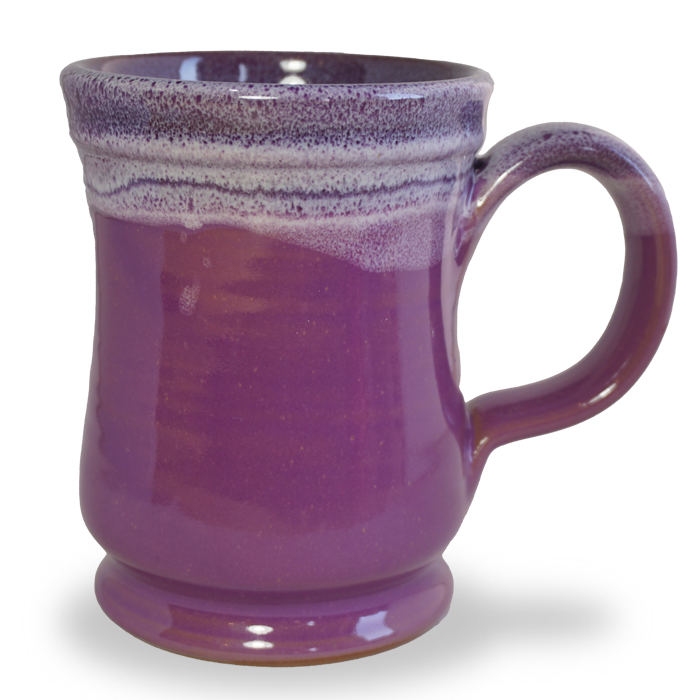 Pottery Mug - Red Oak Lavender