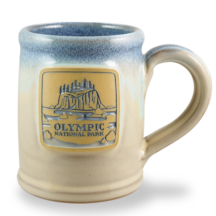 OLYMPIC NATIONAL PARK - RANCHER - BUTTER W/ AQUA BLUE