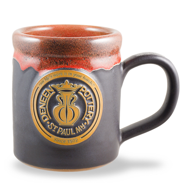 brunt レンコン 湯呑み BRUNT レンコン オリーブ DENEEN RETRO - CAMPER - ONYX W/ RED WHITE – Deneen Pottery