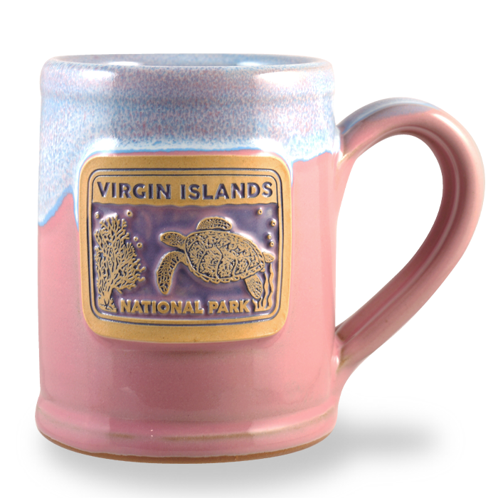 VIRGIN ISLANDS - RANCHER - PINK W/ POWDER BLUE WHITE