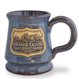 GRAND TETON - FOOTED MUG - DENIM
