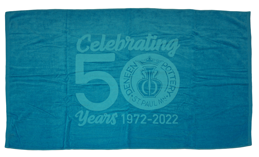 50th Anniversary Beach Towel