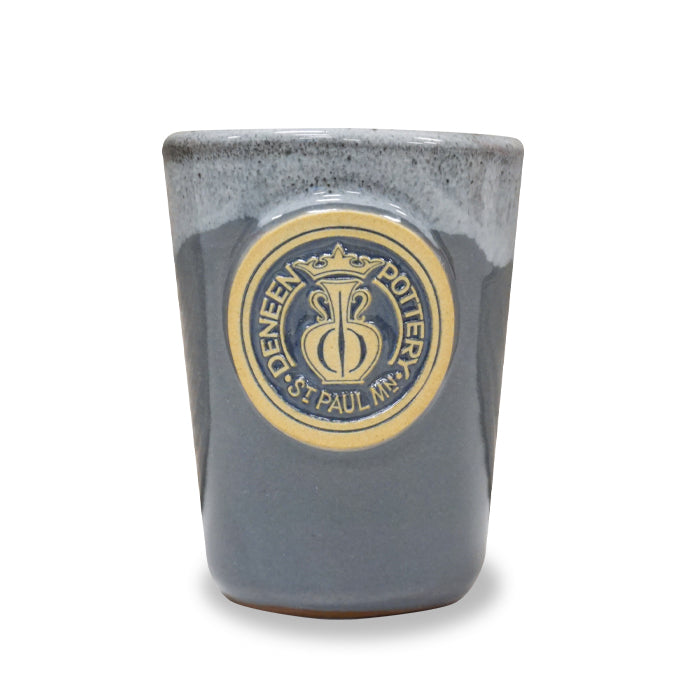 DENEEN RETRO LOGO – SHOT GLASS – GREY W/BLACK WHITE