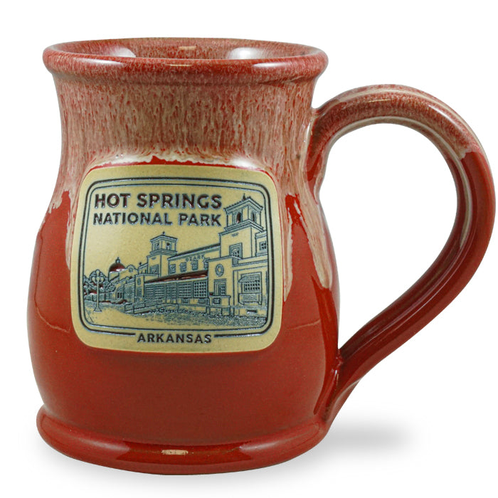 HOT SPRINGS - TALL BELLY - RED W/SAND WHITE