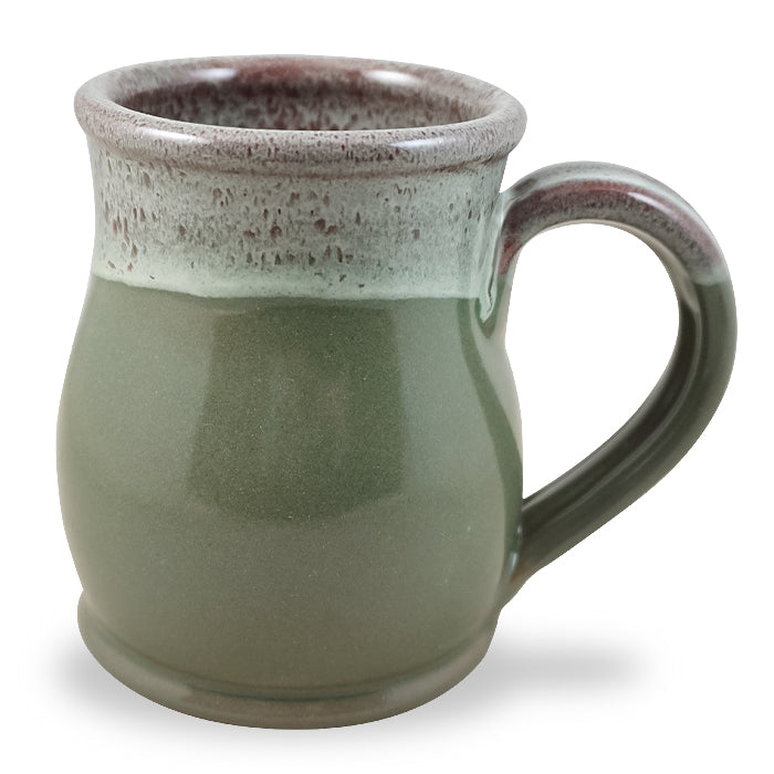 TALL BELLY - SAGE W/BURGUNDY WHITE